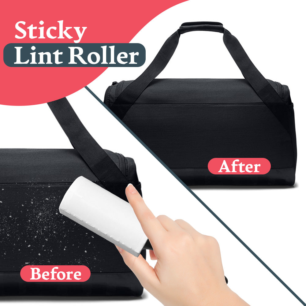 3pk x 10m Lint Roller Refills Rolls Pet Hair Clothes Fluff Dust Remover Sticky