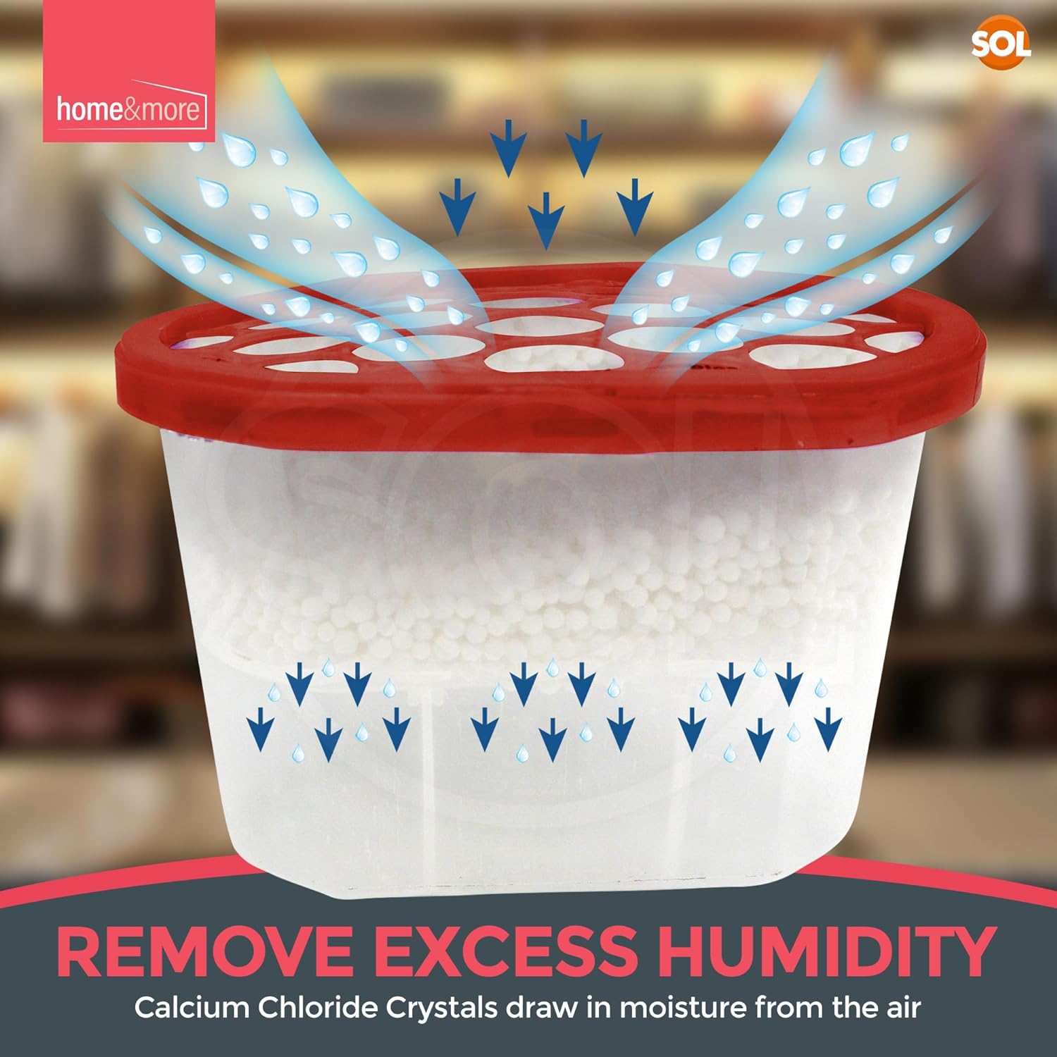 6-36 DEHUMIDIFIER Interior Damp Moisture Mould Mildew Remover Trap Home Caravan