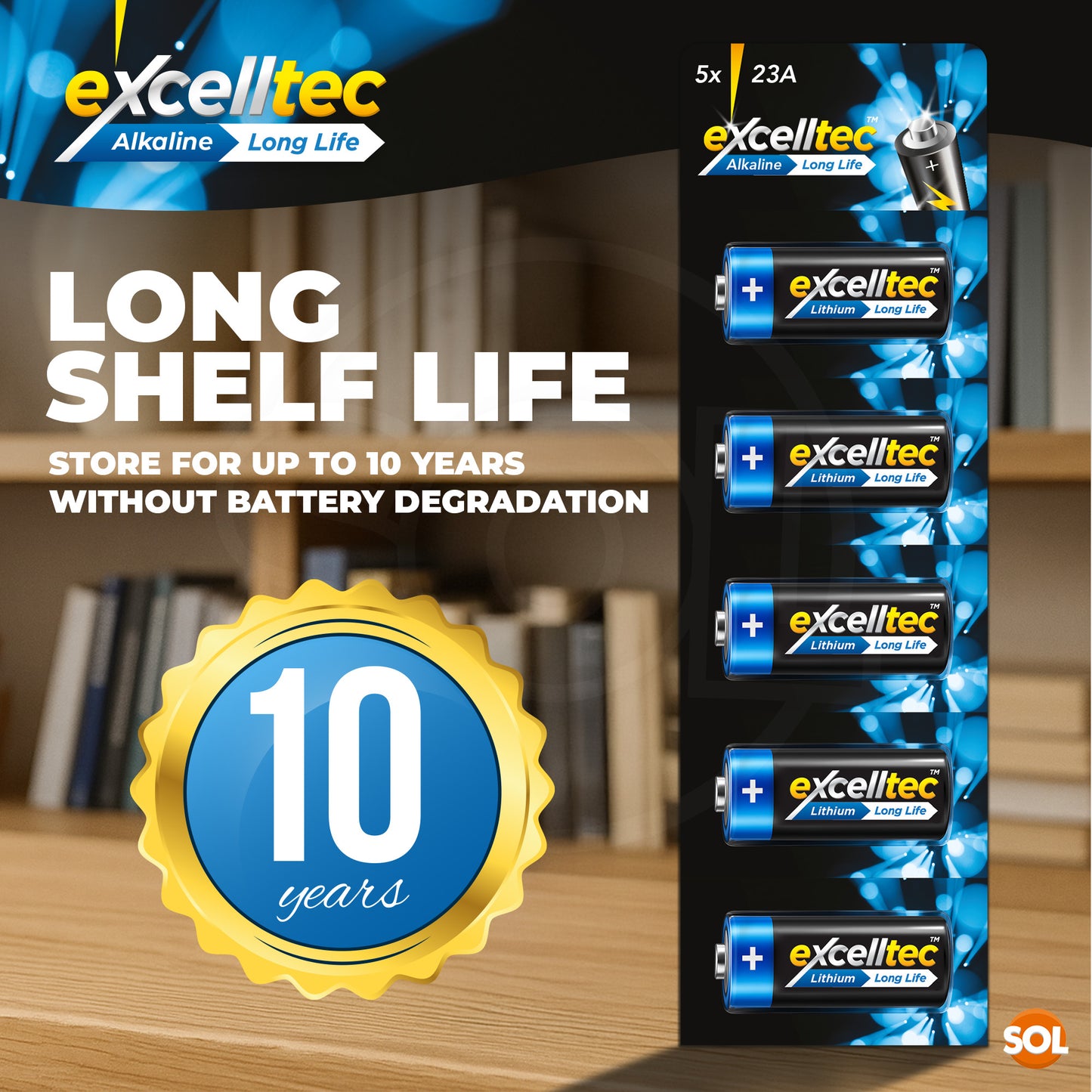 5-25pk 23A 12v Battery Alkaline Doorbell Batteries LRV08 23AE A23 MN21 A23G A23S