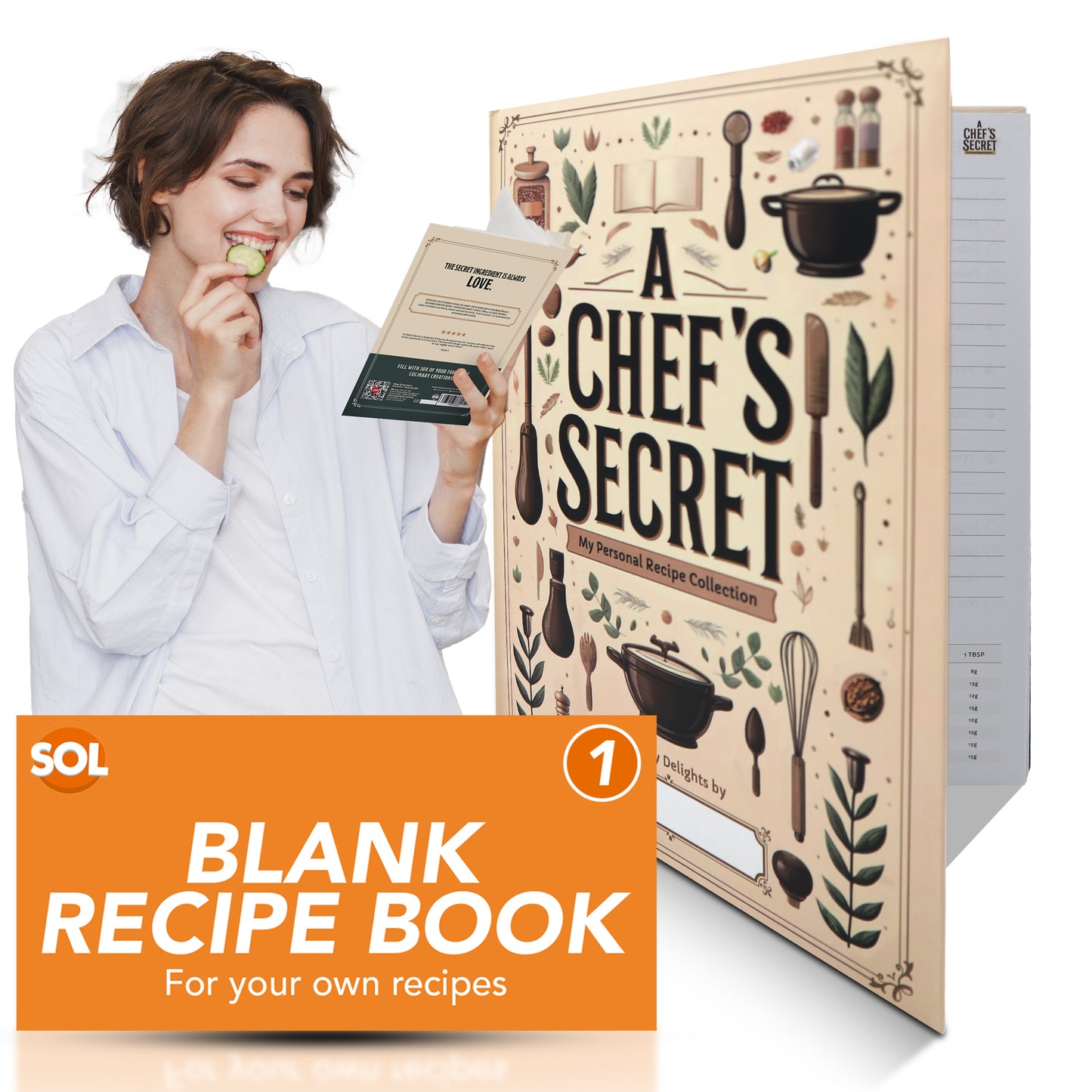 Bank Recipe Book Journal A4 Own Cookbook For Write Your Own Cooking Notebook