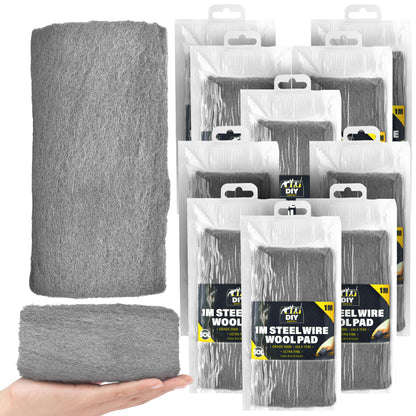 1-10M Steel Wire Wool Roll Grade 0000 Super Ultra Fine For Rats Mice Top Quality
