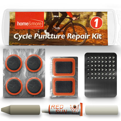 Bicycle Puncture Repair Kit | Tyre Tube Glue & Patches
