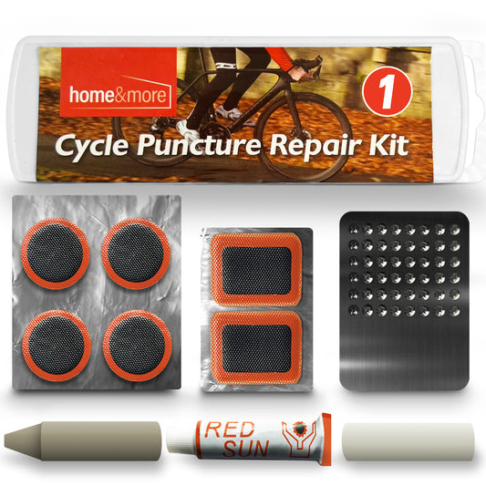 Bicycle Puncture Repair Kit | Tyre Tube Glue & Patches