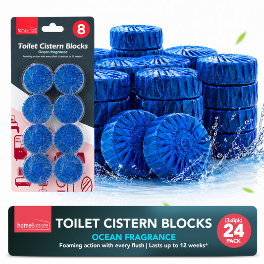 24pk Blue Loo Toilet Blocks for Cistern - Blue Toilet Blocks