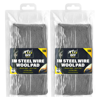 1-10M Steel Wire Wool Roll Grade 0000 Super Ultra Fine For Rats Mice Top Quality