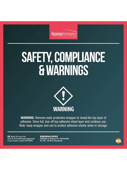 SOL 6pk 10m Lint Rollers With 396 Sticky Sheets & Handle Each - Lint Remover For Pet Hair, Carpet & Clothing, 10m Sticky Roller With Easy Tear-To Tear Sheets For Quick & Easy Cleaning