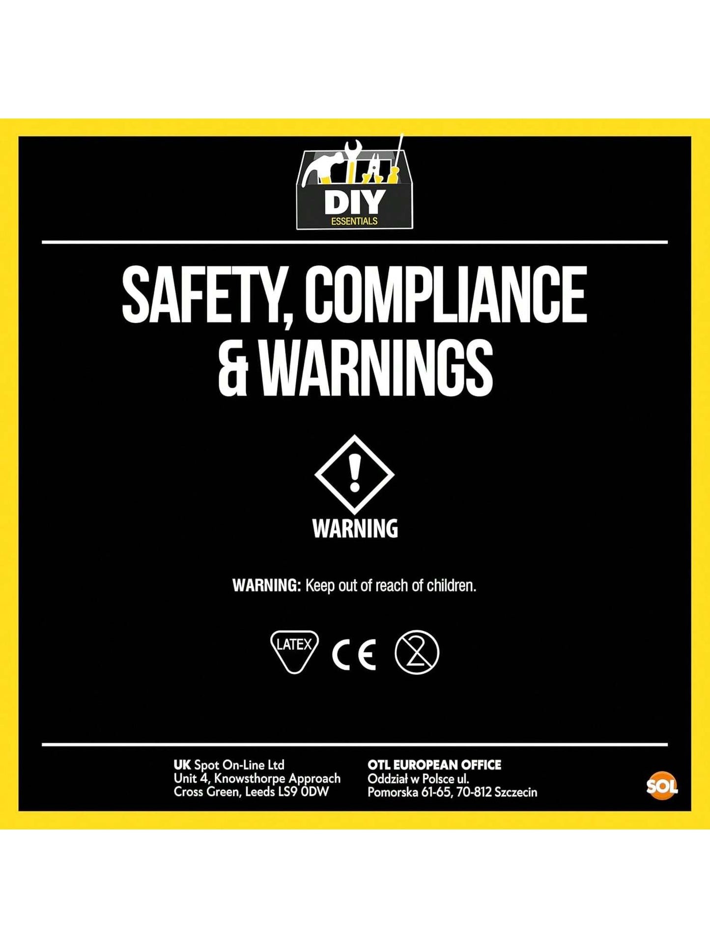 SOL 7m Roll Universal Sealing Tape For Home & Bathroom – Waterproof Shower Seal Strip – White Bathroom Sealant – Self-Adhesive Caulk Tape For Bathtubs, Sinks & Kitchen Counters