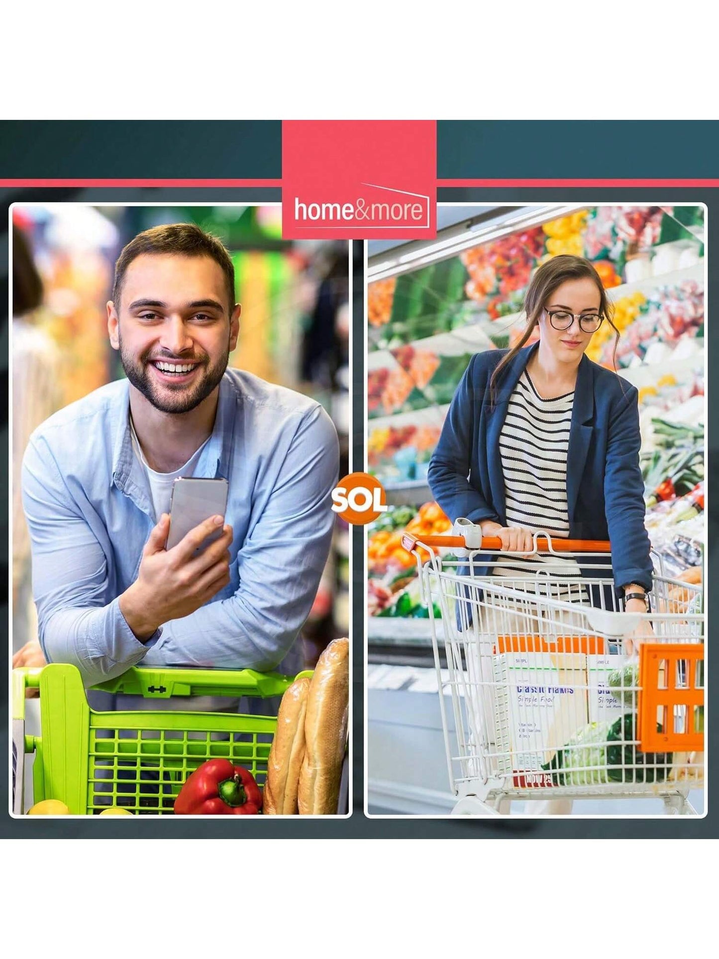 SOL 6pk Shopping Trolley Token – Acrylic Pound Coin Trolley Token For Supermarket Cart & Gym Locker – Lightweight – Can Fit To New Trolleys & Lockers