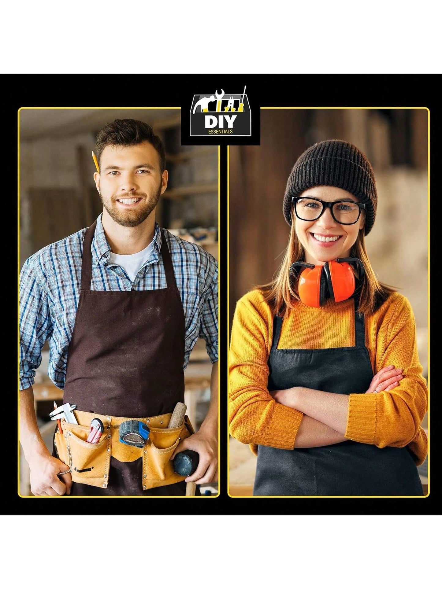 SOL 4 Inch Paint Brush - Fence Paint Brush For Interior And Exterior - Ideal For DIY, Walls, Woodwork, And Home Renovation - Soft Bristles For Smooth Finish