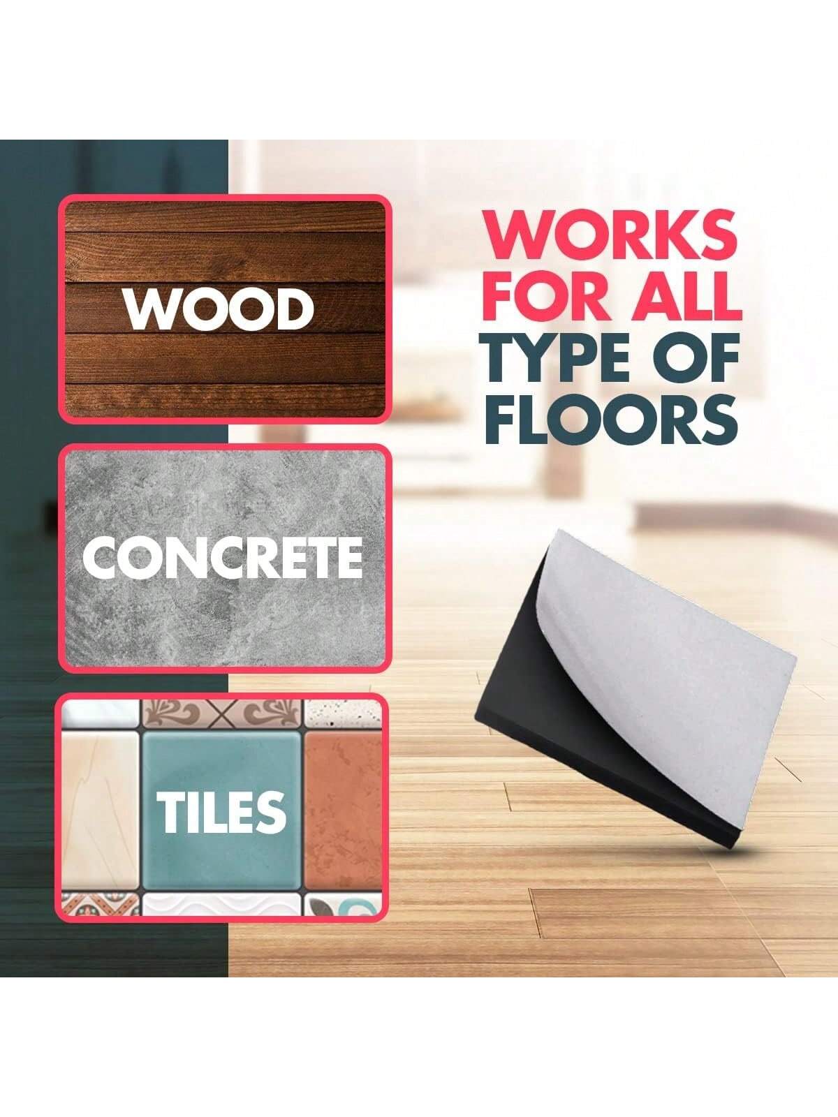 SOL 200pk Felt Pad For Furniture Feet – Felt Floor Protectors For Chairs & Furniture Legs – Chair Leg Floor Protectors To Protect Hardwood Floors