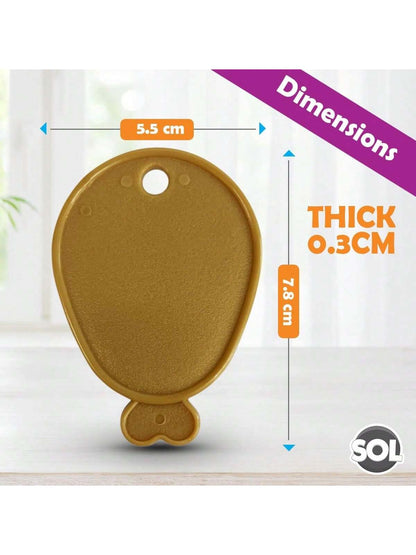 SOL 24pk Helium Balloon Weights - Gold Plastic Party Accessories - Perfect For Securing Balloons At Birthdays, Weddings, New Year - Heavy Duty 205g Weights For Decorations And Large Celebrations