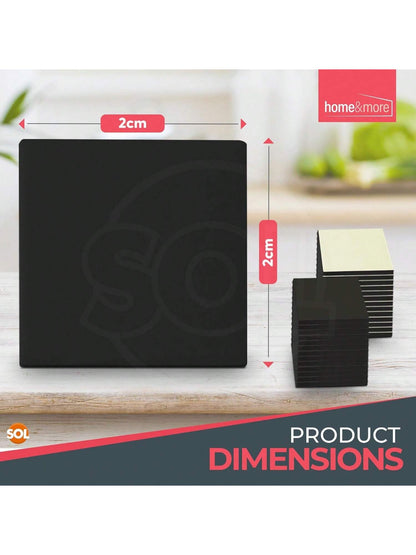 SOL 160pk Exterior Sticky Pads – 2x2cm Heavy Duty Double-Sided Adhesive Mounting Pads – Strong, Weatherproof, And Versatile For DIY Projects, Home, Office, Car, Wall Fixing, And Outdoor Applications