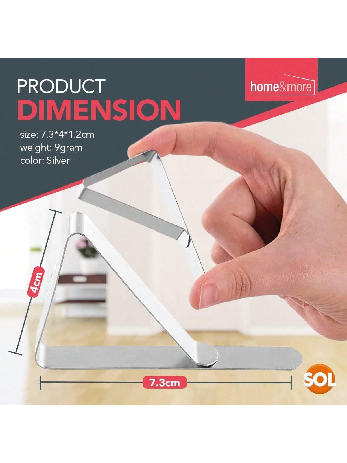 SOL 16pk Stainless Steel Tablecloth Clips - Metal Table Clips For Tablecloths, Party Tables, Indoor & Outdoor Use - Durable Tablecloth Holders