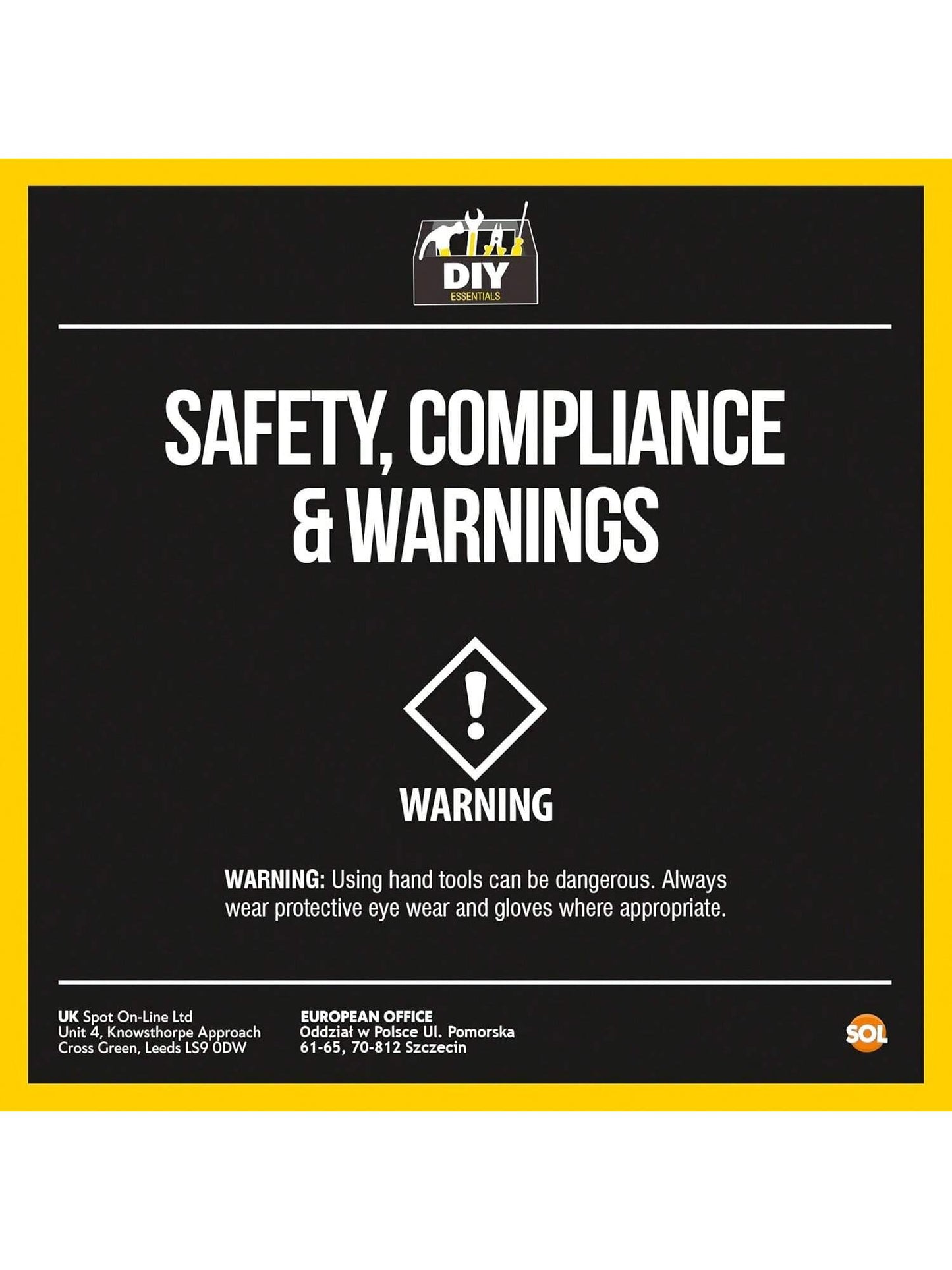 SOL 2pk All Purpose Metal Utility Hook – Heavy-Duty Wall-Mounted Hooks For Secure Storage – Ideal For Hanging Garden Tools, Bicycles, Ladders & DIY Equipment In Sheds, Garages & Workshops