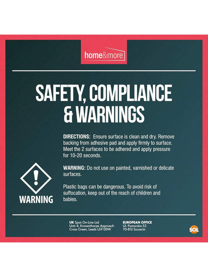 SOL 160pcs Interior Sticky Pads - 20mm Double-Sided Sticky Foam Pads For Wall Mounting, Card Making & Crafts - Heavy-Duty Square Adhesive Sticky Fixers