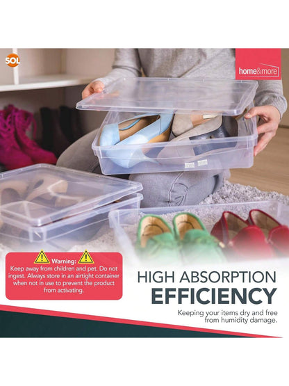 SOL 300pk Silica Gel Sachets For Clothes Container, Moisture Absorber Desiccant Sachets For Food Storage Contacts, Electronics & Bag, Compact, Lightweight & Durable Humidity Absorber Drying Agent Pack