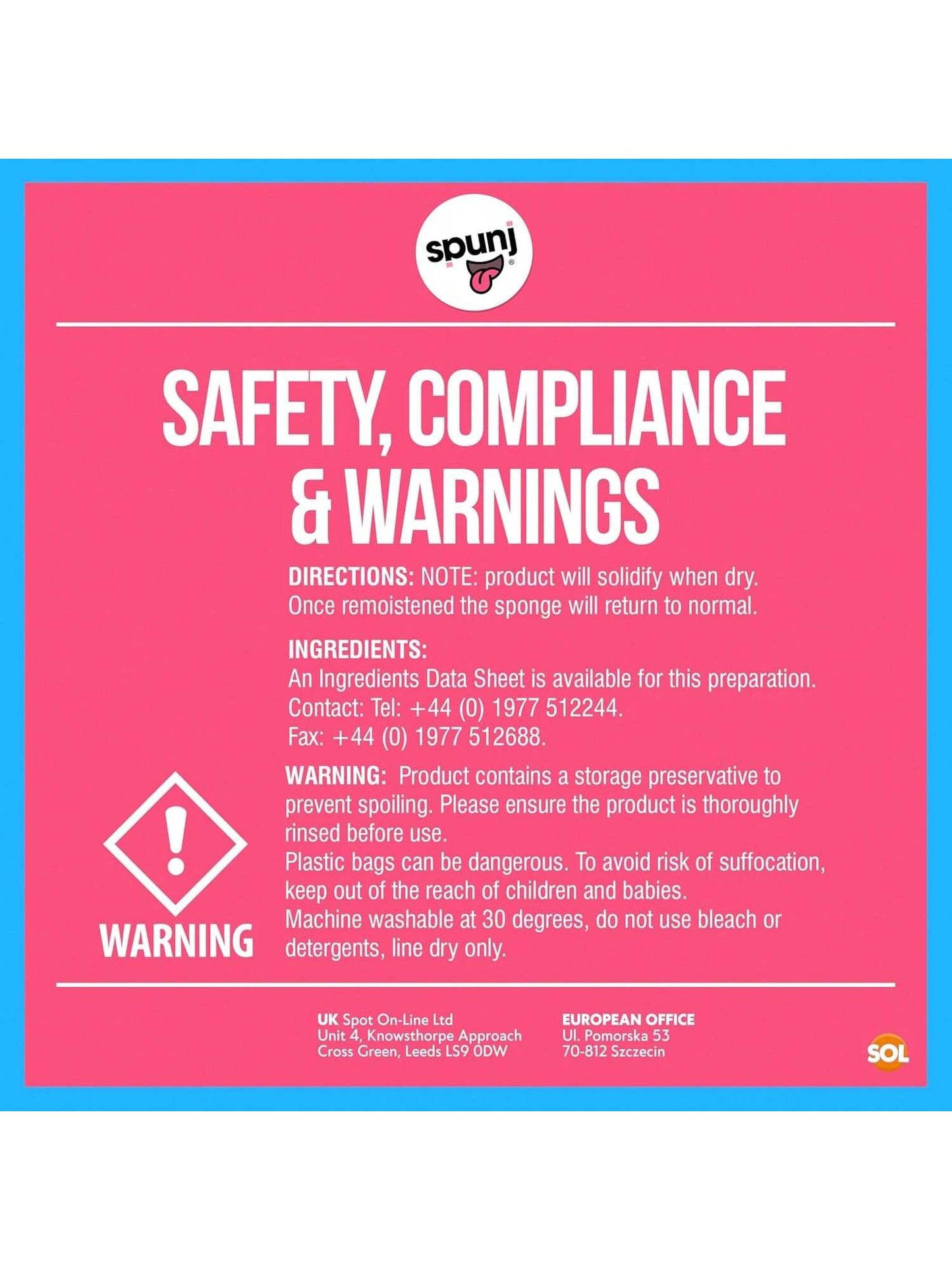 Spunj 2pk Ultra Thirsty Sponge Cloth Pink, 32x42cm Super Absorbent Cloth For Home, Holds 7x Its Weight In Water, Reusable And Durable, Ideal For Kitchen, Bathroom, And Household Cleaning