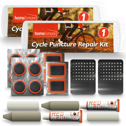 Bicycle Puncture Repair Kit | Tyre Tube Glue & Patches