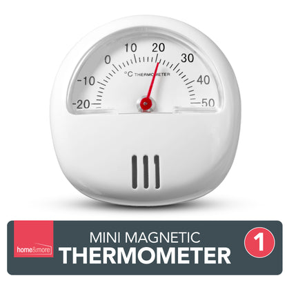 Magnetic Thermometer with Stand Fridge Freezer Room Mini Temperature Gauge Dial