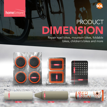 Bicycle Puncture Repair Kit | Tyre Tube Glue & Patches