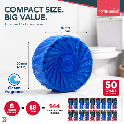 24pk Blue Loo Toilet Blocks for Cistern - Blue Toilet Blocks