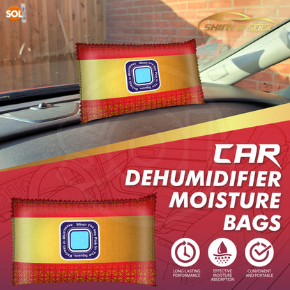 2-4pk Car Dehumidifier Reusable Bag For Home Dry Damp Moisture Absorber Killer
