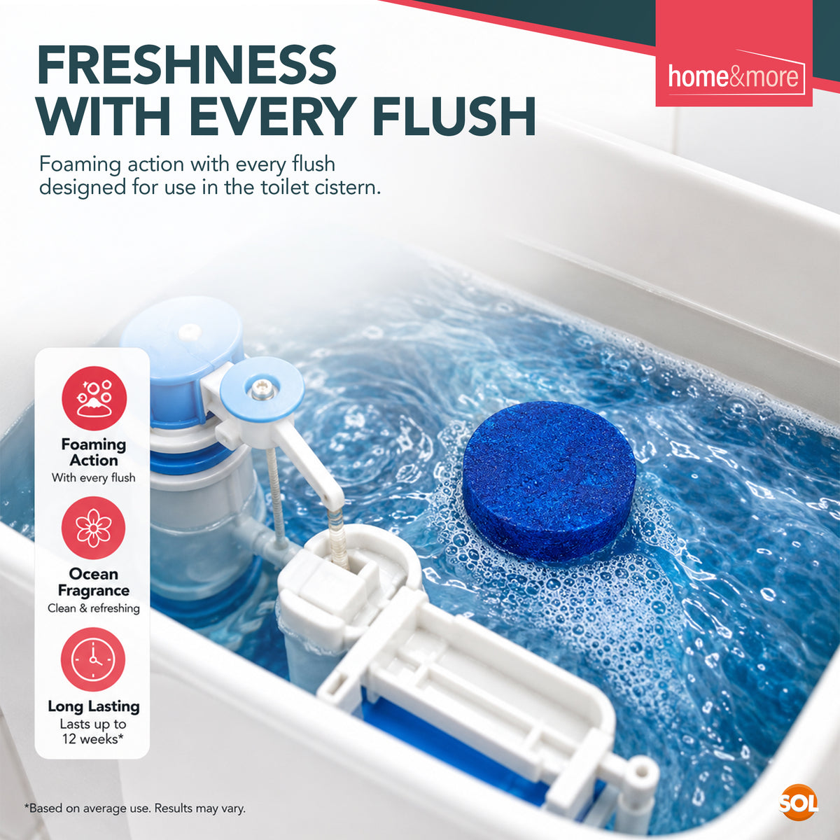 24pk Blue Loo Toilet Blocks for Cistern - Blue Toilet Blocks