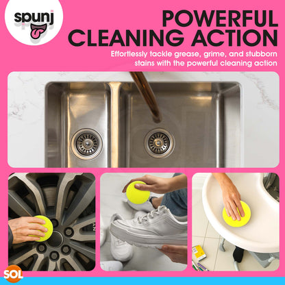 Spunj Natural Cleaning Clay Paste | All Purpose Stain Remover | 2 Pack