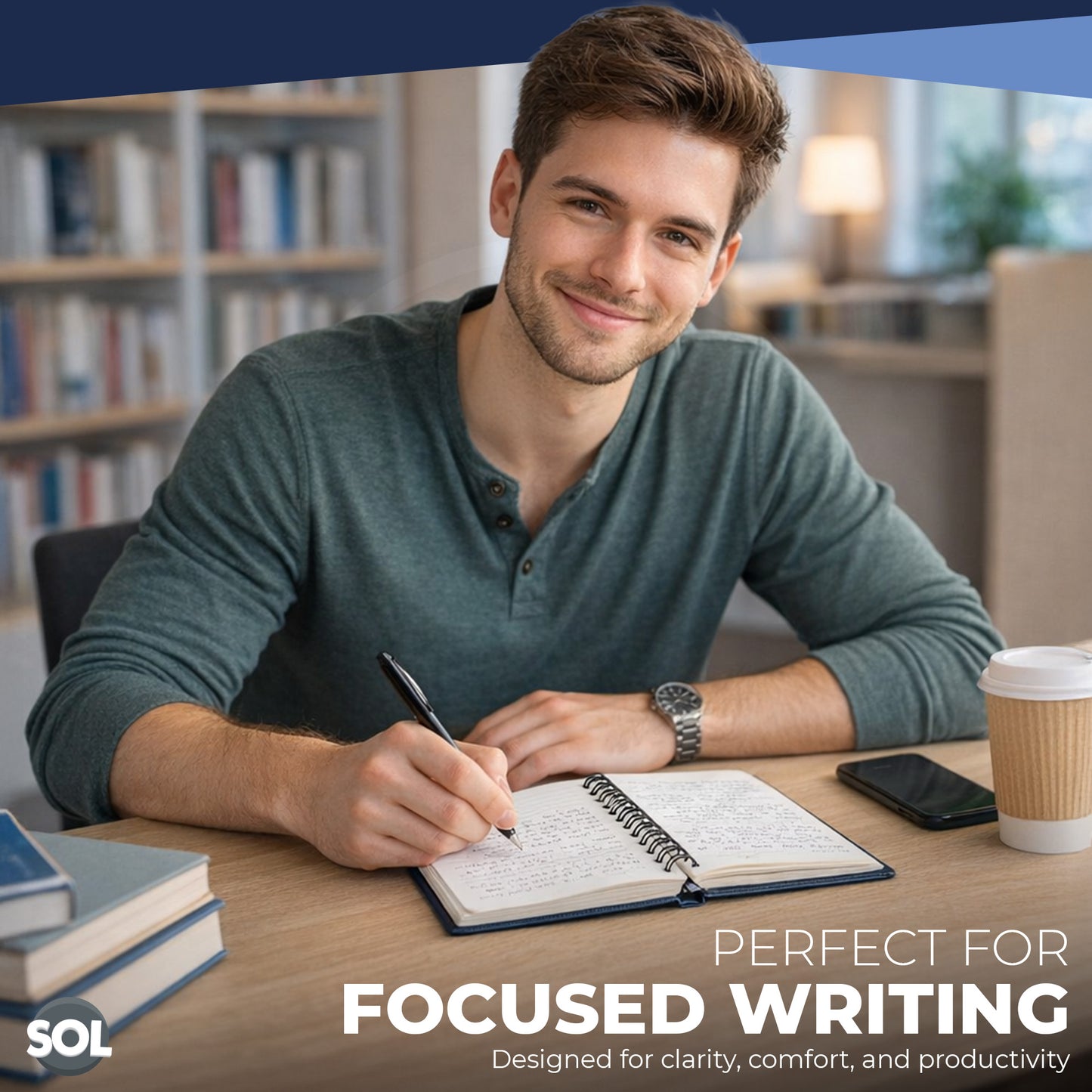 A5 Notebook Spiral Bound Ruled Lined Notepad | 128 Pages School Note Pad