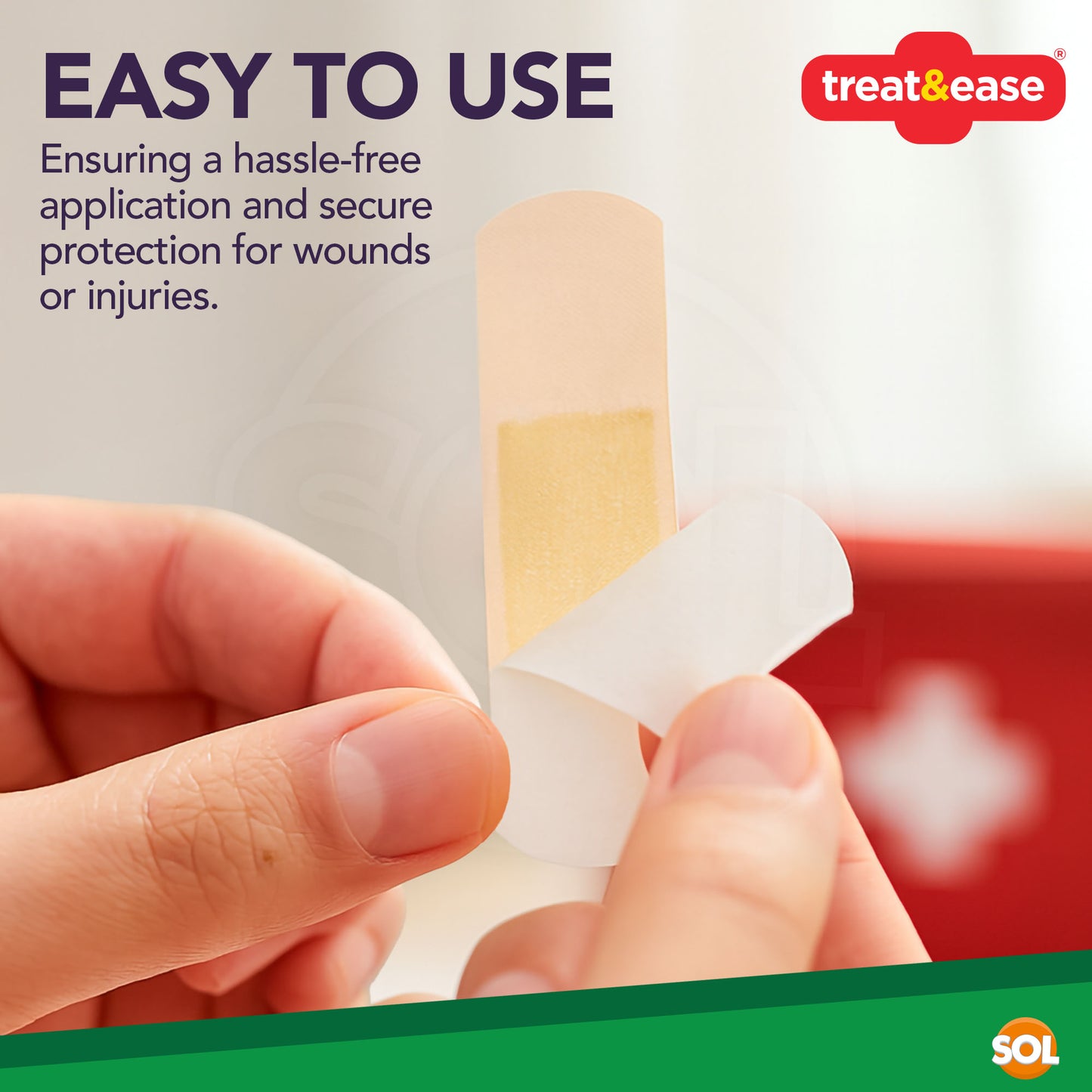 100pk Assorted Waterproof Adhesive Plasters Breathable First Aid Healing Bandage