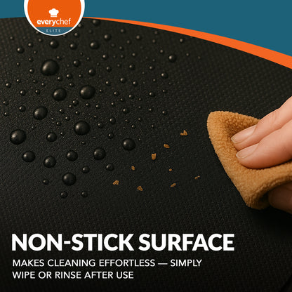 2-6pk Oven Liners Heavy Duty Non Stick Reusable Teflon Bottom Oven BBQ Cooker