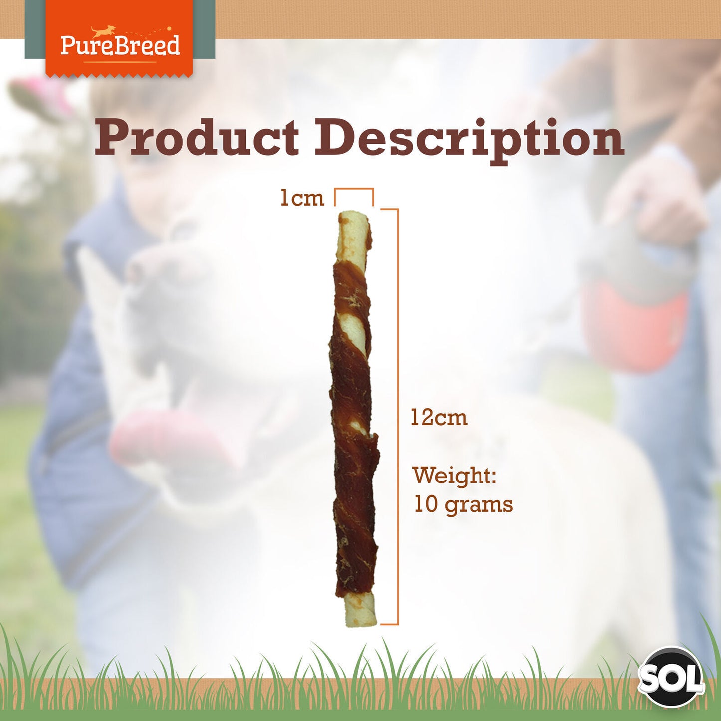 Dog Chews Treats Wrapped in Duck Meat Rawhide Twists Sticks  Healthy Food Snacks