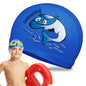 Kids Swimming Cap | Girls Boys Unisex Swim Pool Hat Waterproof Silicone Durable