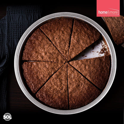 4 Round 8 Inch Cake Tin 20cm | 3.5cm Deep Base Baking Pan Tray Victoria Sandwich