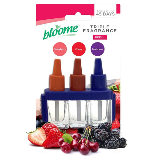 1-24pk 3VOLUTION REFILLS PLUG IN for AMBI PUR Machine Air Freshener Berry Floral