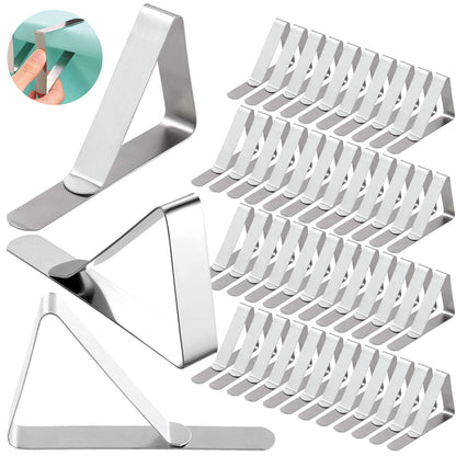16-96 Table Cloth Clips | Metal Stainless Steel Picnic Clamps Pegs Cover Holder