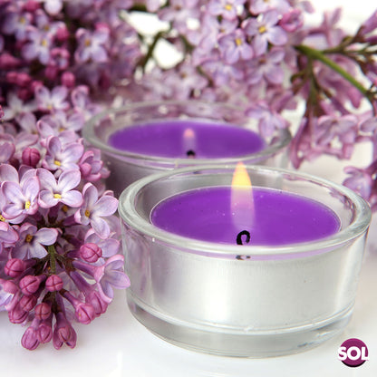 75pk Scented Tea Lights Candles | Various Fragrances 4 Hour Burn Time Tealights