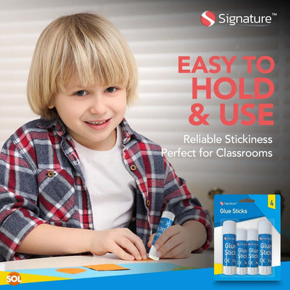 16-48pk Kids Glue Sticks School 9g 21g Washable Non Toxic Home Office Craft Bulk