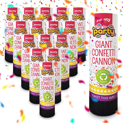 Confetti Cannons 8-48pk - Ideal for NYE!