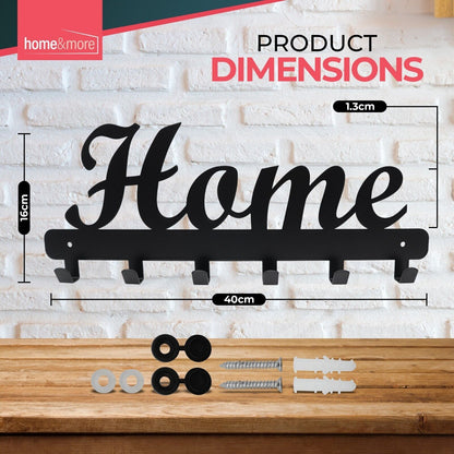 Wall Mounted Hanger Home Décor Hanging Holder Rack Hooks Hat Clothes Key Storage