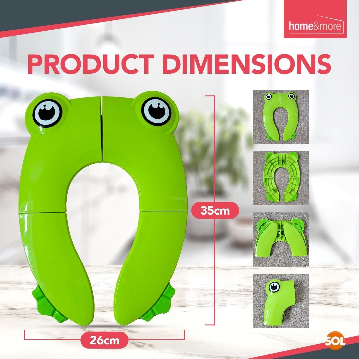 Baby Toilet Training Seat Potty Kids Toddler Child Portable Travel Folding Cover