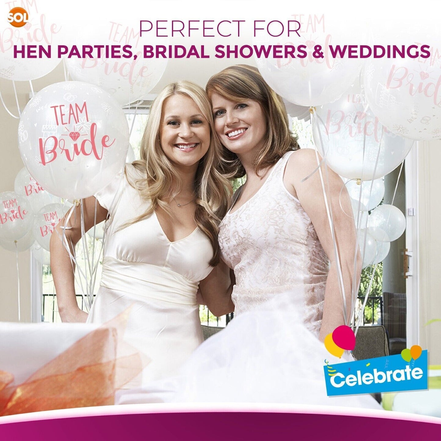 24 Team Bride Hen Party Balloons Wedding Night Do Decorations Accessories To Be