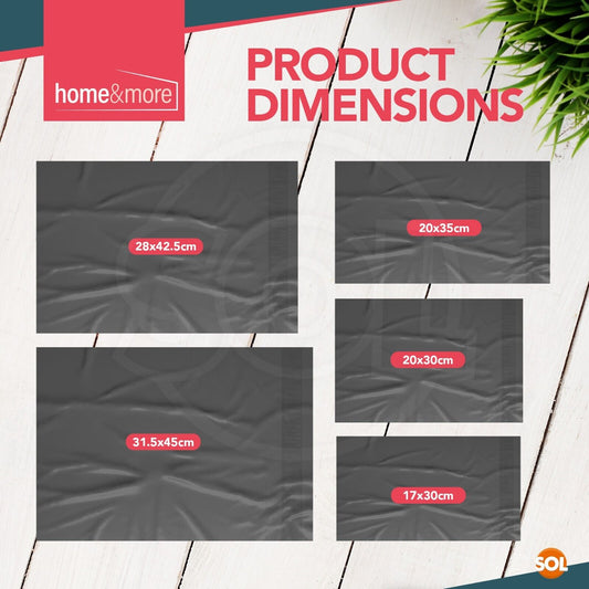 50 Grey Mailing Bags Mixed Sizes Strong Plastic Postal Mail Parcel Postage Poly