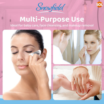 Cotton Wool Pads Face Baby Cosmetic | 600-2400 Pack