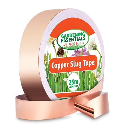 25M Copper Tape 20mm Self Adhesive Foil EMI Shielding Slug Conductive Repellent