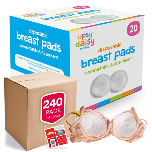 60-240 Breast Pads | Disposable Nursing Maternity Feeding Absorbent Comfortable