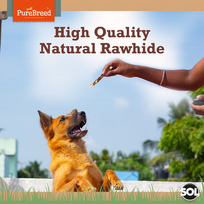Dog Chews Treats Wrapped in Duck Meat Rawhide Twists Sticks  Healthy Food Snacks