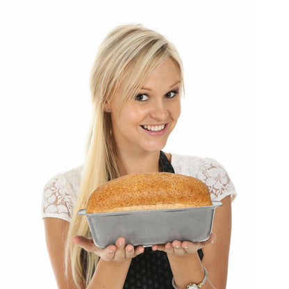 2-4 2lb Loaf Tin Set | 21 x 11 x 6.4 CM Bread Baking Cake Pan Oven Tray Bakeware