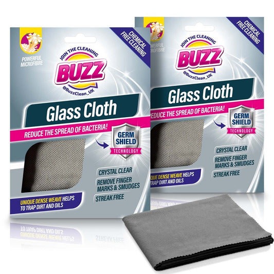 1-2pk Extra Large Microfibre Glass Cloth Micro Window Mirror Car Cleaning Polish