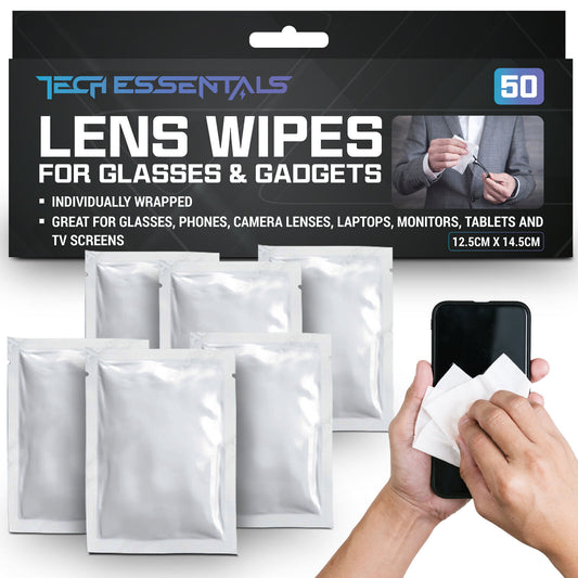 50-300pk Glasses Wipes For Spectacle Lens Optical Phone Camera Cleaner Cleaning